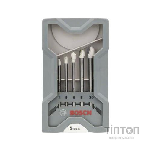 Свердло Bosch X-Pro 5 Expertceramic, 5шт. 4-10мм., набiр для плитки (2.608.587.169)
