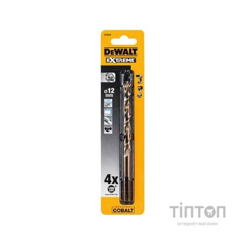 Свердло DeWALT EXTREME INDUSTRIAL COBALT HSS-CO, 12 х 151 х 98 мм (DT4916)