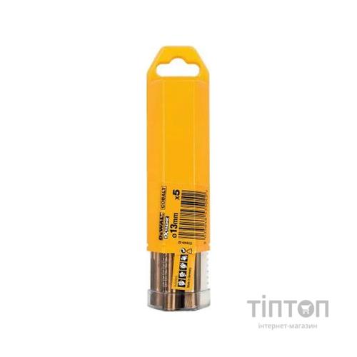 Свердло DeWALT EXTREME INDUSTRIAL COBALT HSS-CO, 13 х 151 х 98 мм, 5 шт (DT4949)