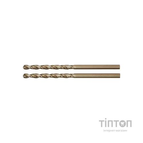 Свердло DeWALT EXTREME INDUSTRIAL COBALT HSS-CO, 3,3 х 65 х 36 мм, 2 шт (DT4960)