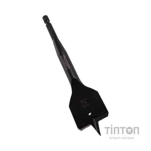 Свердло DeWALT по дереву пухове EXTREME Impact D=32, L=152, WL=132, 1 шт. (DT4775)