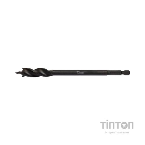 Свердло DeWALT по дереву спіральне, D=13 мм, L=152 мм, WL=100 мм, 1 шт (DT90239)