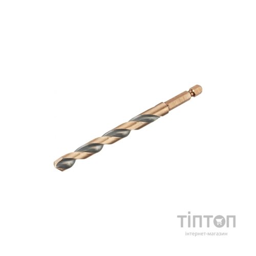 Свердло DeWALT по металу EXTREME IMPACT Black & Gold, HSS-G, 9 х 126,75 х 88,75 мм, 1 шт. (DT20614)