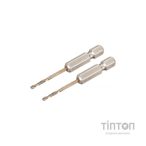 Свердло DeWALT по металу EXTREME IMPACT Black&Gold, HSS-G, 2 х 55 х 11,6 мм, 2 шт. (DT20600)