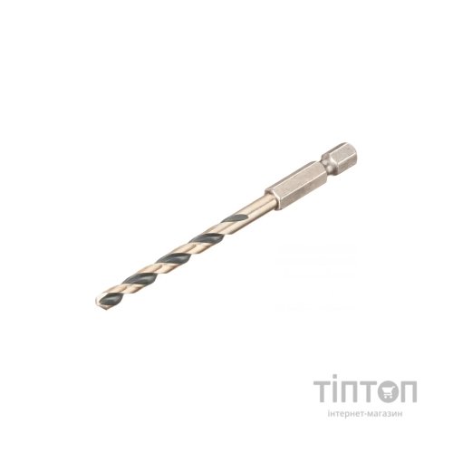 Свердло DeWALT по металу EXTREME IMPACT Black&Gold, HSS-G, 4,5 х 85,5 х 35,6 мм, 1 шт. (DT20605)