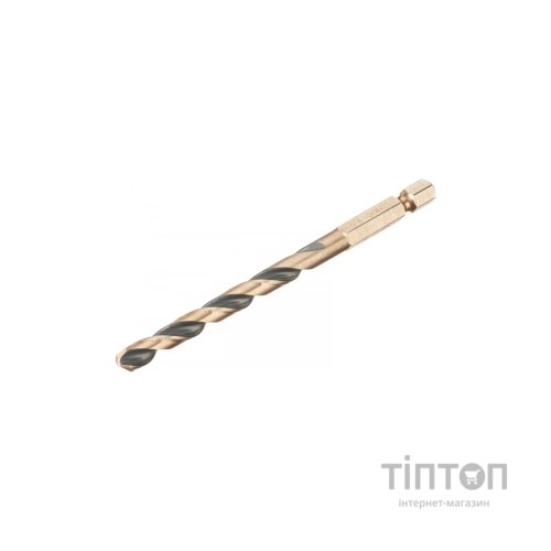 Свердло DeWALT по металу EXTREME IMPACT Black&Gold, HSS-G, 7 х 111 х 73 мм, 1 шт. (DT20610)