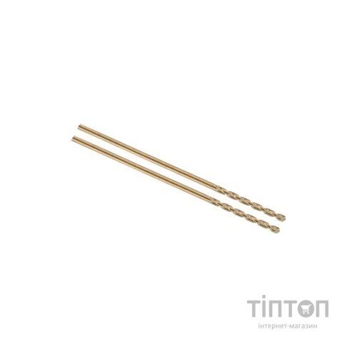 Свердло DeWALT по металу EXTREME INDUSTRIAL COBALT HSS-CO, 1 х 34 х 12 мм, 2 шт (DT4958)