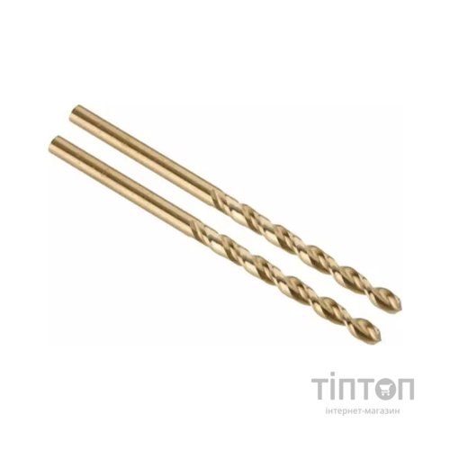 Свердло DeWALT по металу EXTREME INDUSTRIAL COBALT HSS-CO, 4 х 75 х 43 мм, 2 шт (DT4904)