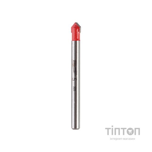 Свердло Milwaukee GENII по склу та плитці 5,0х50 мм (4932471957)