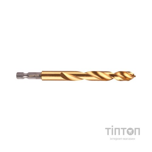 Свердло Milwaukee по металлу RedHEX HSS-G TiN. 10.2 мм (4932471090)