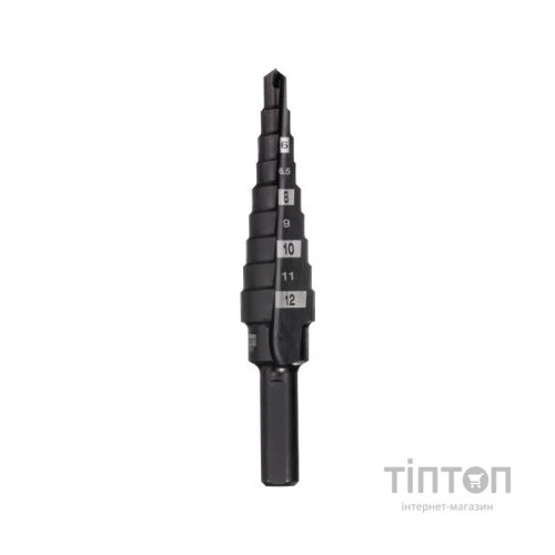 Свердло Milwaukee ступінчасте Step Drill, 4-12мм з кроком 1мм (48899301)