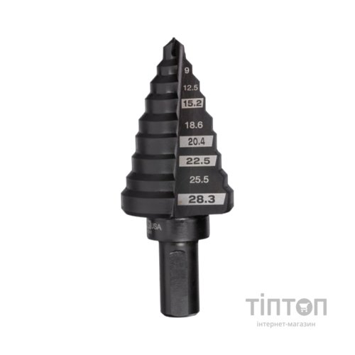 Свердло Milwaukee ступінчасте Step Drill, для електриків PG7-PG21 з кроком 2мм (48899321)