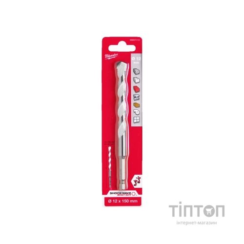 Свердло Milwaukee універсальне ShW HEX 6,5x150мм (4932471100)