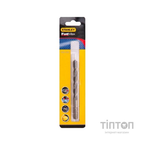 Свердло Stanley по металу HSS-CNC d=12мм, 151х101мм.