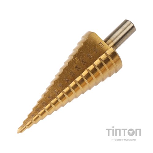 Свердло Tolsen по металу ступінчате 4-32x2мм (75873)