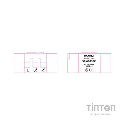 Світлорегулятор SVEN SE-60038C white (4895134781125)