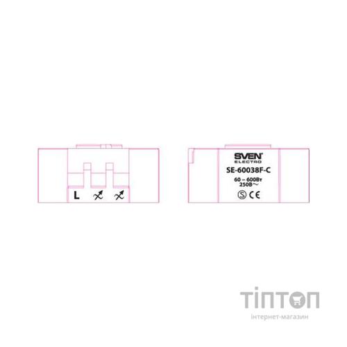 Світлорегулятор SVEN SE-60038F-C cream (4895134781781)