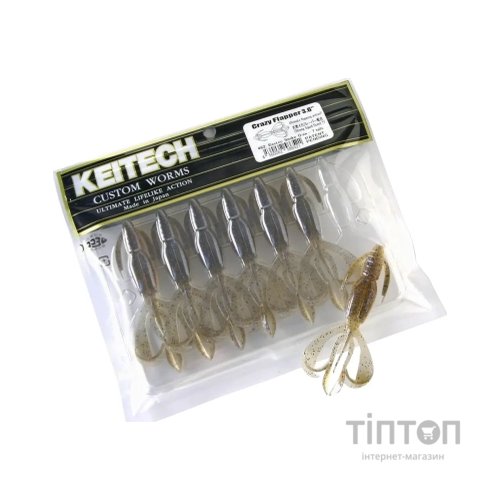 Силікон рибальський Keitech Crazy Flapper 2" (8 шт/уп) PAL11 Rotten Carrot (1551.14.72)