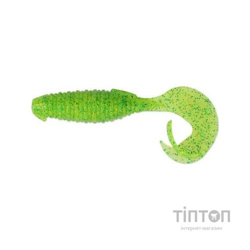 Силікон рибальський Keitech Flapper Grub 4" (7 шт/упак) ц:424 lime chartreuse (1551.09.52)
