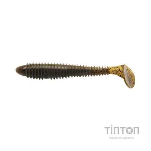 Силікон рибальський Keitech Swing Impact FAT 4.3" (6 шт/упак) ц:101 green pumpkin pp. (1551.08.67)