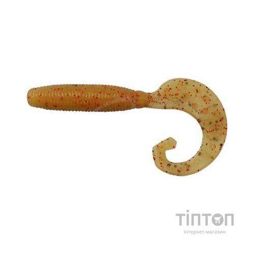Силікон рибальський Reins FAT G TAIL GRUB 3" B09 Smoke Mustard 10шт (1552.00.52)
