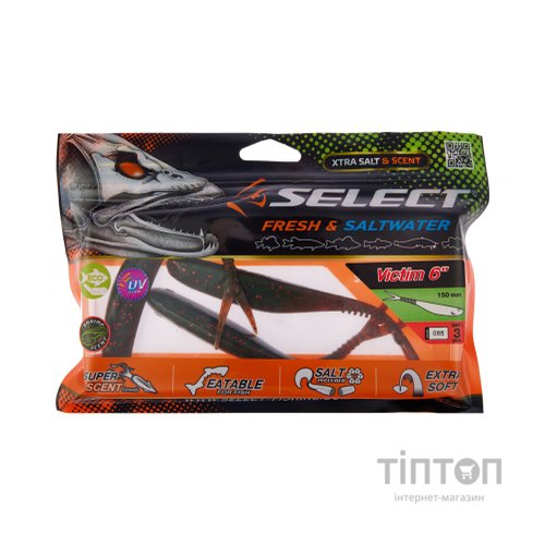 Силікон рибальський Select Victim V-Tail 6" 085 (3 шт/уп) (1870.74.50)