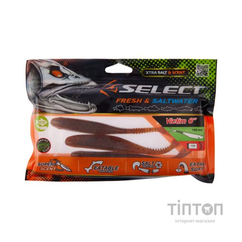 Силікон рибальський Select Victim V-Tail 6" 128 (3 шт/уп) (1870.74.52)