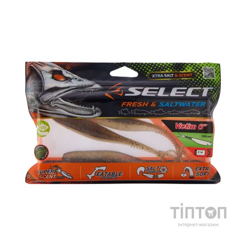 Силікон рибальський Select Victim V-Tail 6" 214 (3 шт/уп) (1870.74.55)