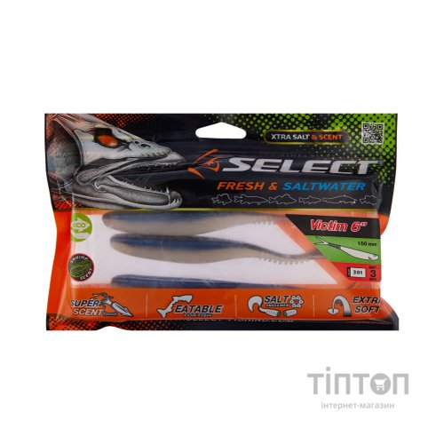 Силікон рибальський Select Victim V-Tail 6" 301 (3 шт/уп) (1870.74.58)