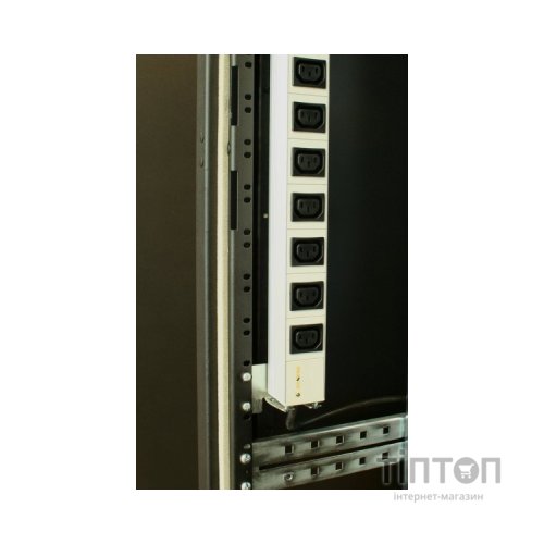 Силовий блок 0U w/PDU 20 розеток IEC C13 + 4 C19, вилка IEC320 C20, кабель 3м Conteg (IP-BA-C20C34C916)