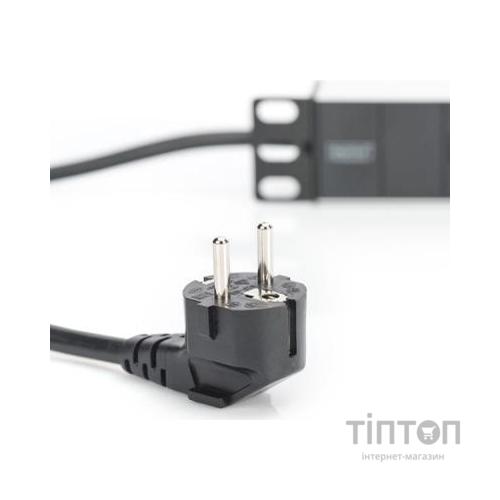 Силовий блок 10" 1U, 16A, 230V 3xSchuko, вилка Schuko Digitus (DN-95411)