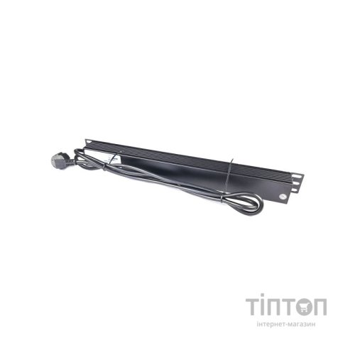 Силовий блок Eserver 19" 8 розеток, выкл., алюм. корпус PDU 220В, 16А (WT-2261A-GER-8WAY)