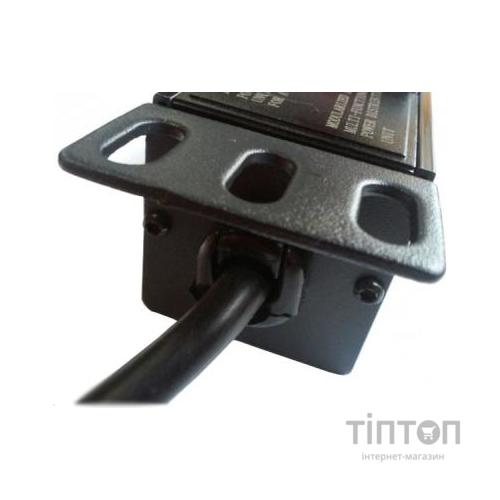 Силовий блок Hypernet 19" 8 розеток, кабель 1.8m алюм. корпус с выключателем (SPP8)