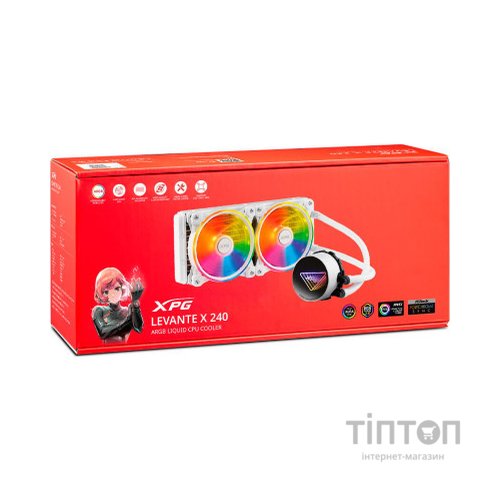 Система рідинного охолодження ADATA LEVANTEX240-WHCWW