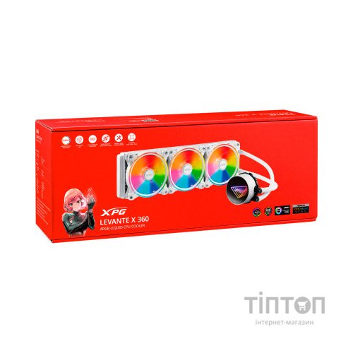 Система рідинного охолодження ADATA LEVANTEX360-WHCWW