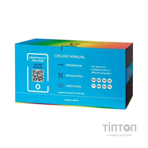 Система рідинного охолодження Arctic Liquid Freezer II 280 A-RGB (ACFRE00106A)