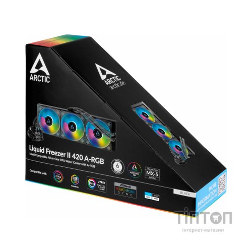 Система рідинного охолодження Arctic Liquid Freezer II 420 A-RGB (ACFRE00109A)