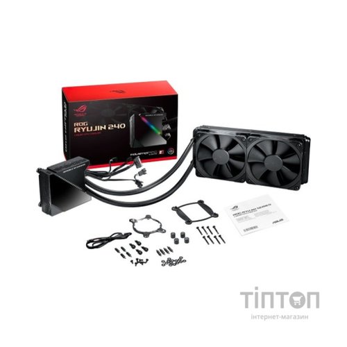 Система рідинного охолодження ASUS ROG RYUJIN 240 LGA 115x,1366, 2011, 2011-3, 2066AMD AM4, TR4* OLED-дисплей вентилят (90RC0030-M0UAY0)