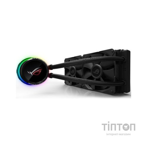 Система рідинного охолодження ASUS ROG RYUO 240 Intel LGA 115x,1366, 2011, 2011-3, 2066AMD AM4, TR4* OLED-дисплей (90RC0040-M0UAY0)