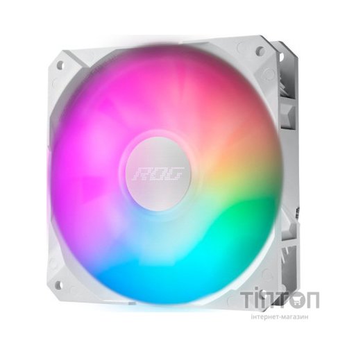 Система рідинного охолодження ASUS ROG STRIX LC 240 RGB WHITE EDITION AMD AM4, TR4, LGA 115x,1366,2011,2011-3,2066 RGB WHITE EDITIO (90RC0062-M0UAY0)