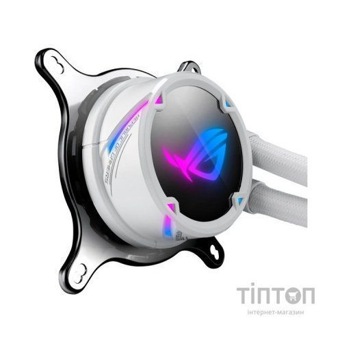 Система рідинного охолодження ASUS ROG STRIX LC 240 RGB WHITE EDITION AMD AM4, TR4, LGA 115x,1366,2011,2011-3,2066 RGB WHITE EDITIO (90RC0062-M0UAY0)