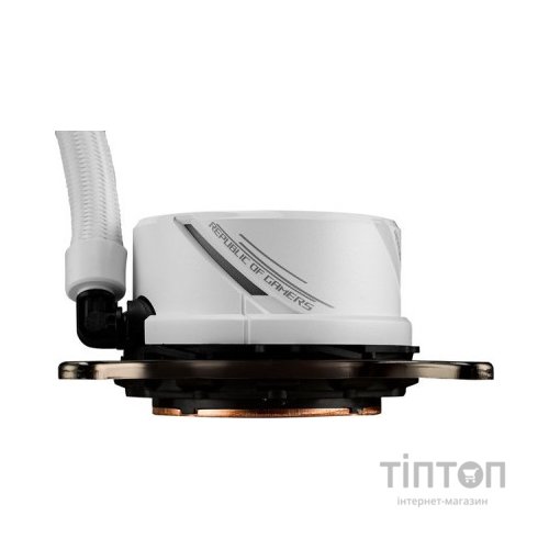 Система рідинного охолодження ASUS ROG STRIX LC 240 RGB WHITE EDITION AMD AM4, TR4, LGA 115x,1366,2011,2011-3,2066 RGB WHITE EDITIO (90RC0062-M0UAY0)