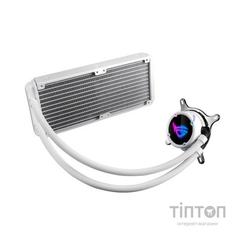 Система рідинного охолодження ASUS ROG STRIX LC 240 RGB WHITE EDITION AMD AM4, TR4, LGA 115x,1366,2011,2011-3,2066 RGB WHITE EDITIO (90RC0062-M0UAY0)