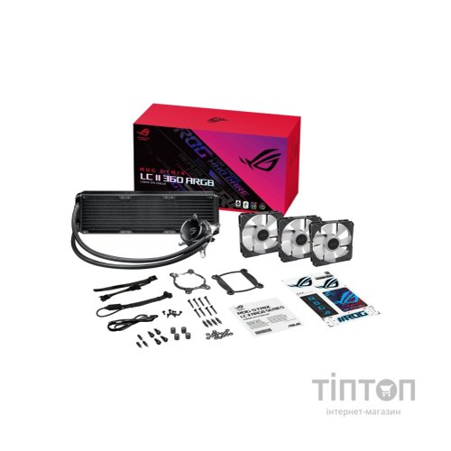 Система рідинного охолодження ASUS ROG STRIX LC II 360 ARGB (90RC00F1-M0UAY0)