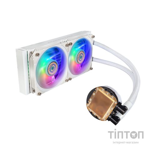 Система рідинного охолодження CoolerMaster MasterLiquid PL240 Flux White Edition (MLY-D24M-A23PZ-RW)