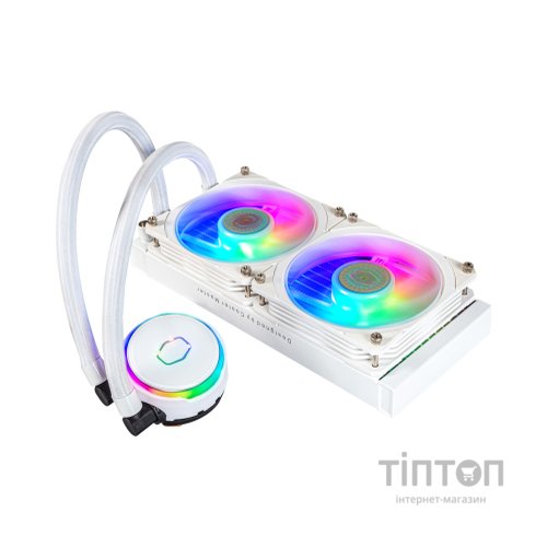 Система рідинного охолодження CoolerMaster MasterLiquid PL240 Flux White Edition (MLY-D24M-A23PZ-RW)