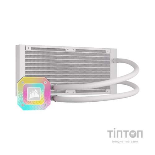 Система рідинного охолодження Corsair iCUE H100i Elite Capellix XT White Li (CW-9060072-WW)