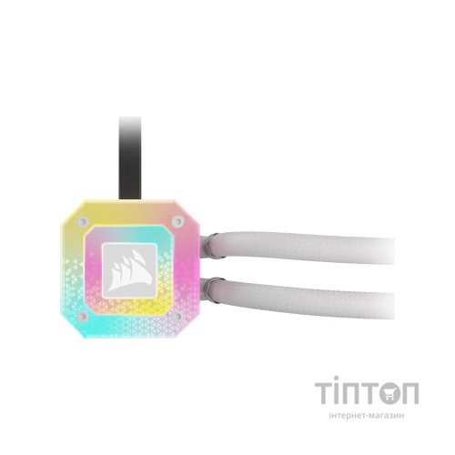 Система рідинного охолодження Corsair iCUE H100i Elite Capellix XT White Li (CW-9060072-WW)