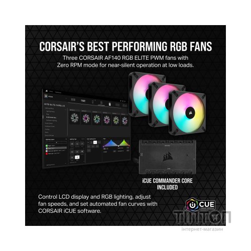 Система рідинного охолодження Corsair iCUE H170i ELITE LCD XT (CW-9060076-WW)