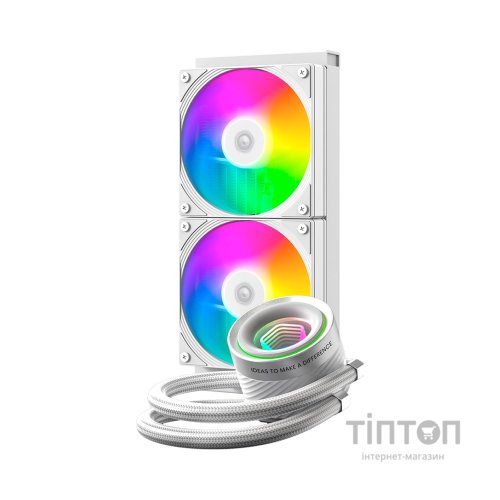Система рідинного охолодження ID-Cooling FX240 INF White (FX240 INF WHITE)